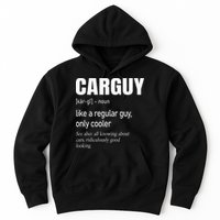 Car Guy Definition Mechanic & Auto Racing Hoodie