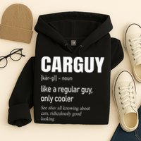 Car Guy Definition Mechanic & Auto Racing Hoodie