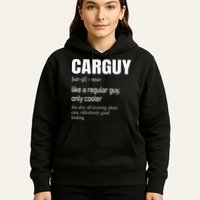 Car Guy Definition Mechanic & Auto Racing Hoodie