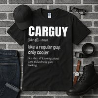 Car Guy Definition Mechanic & Auto Racing Tall T-Shirt