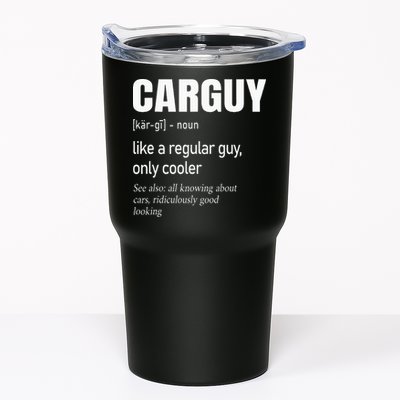 Car Guy Definition Mechanic & Auto Racing Tumbler