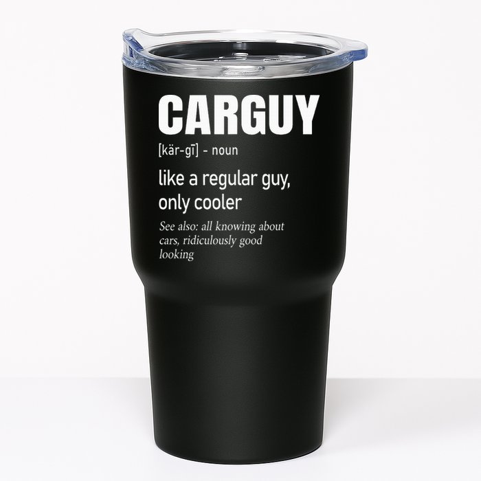 Car Guy Definition Mechanic & Auto Racing Tumbler