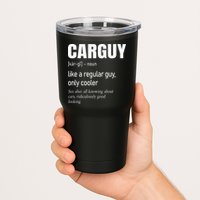 Car Guy Definition Mechanic & Auto Racing Tumbler