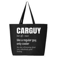 Car Guy Definition Mechanic & Auto Racing 25L Jumbo Tote