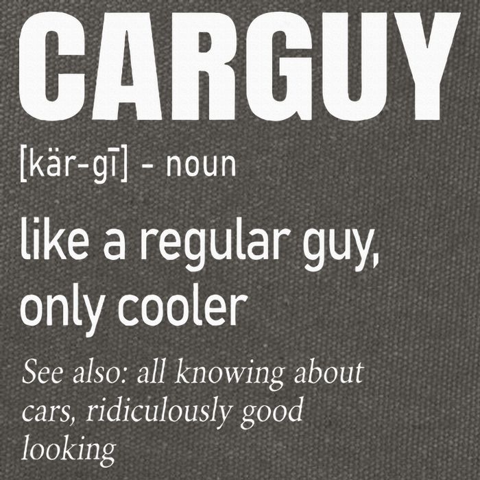 Car Guy Definition Mechanic & Auto Racing Cotton Canvas Backpack