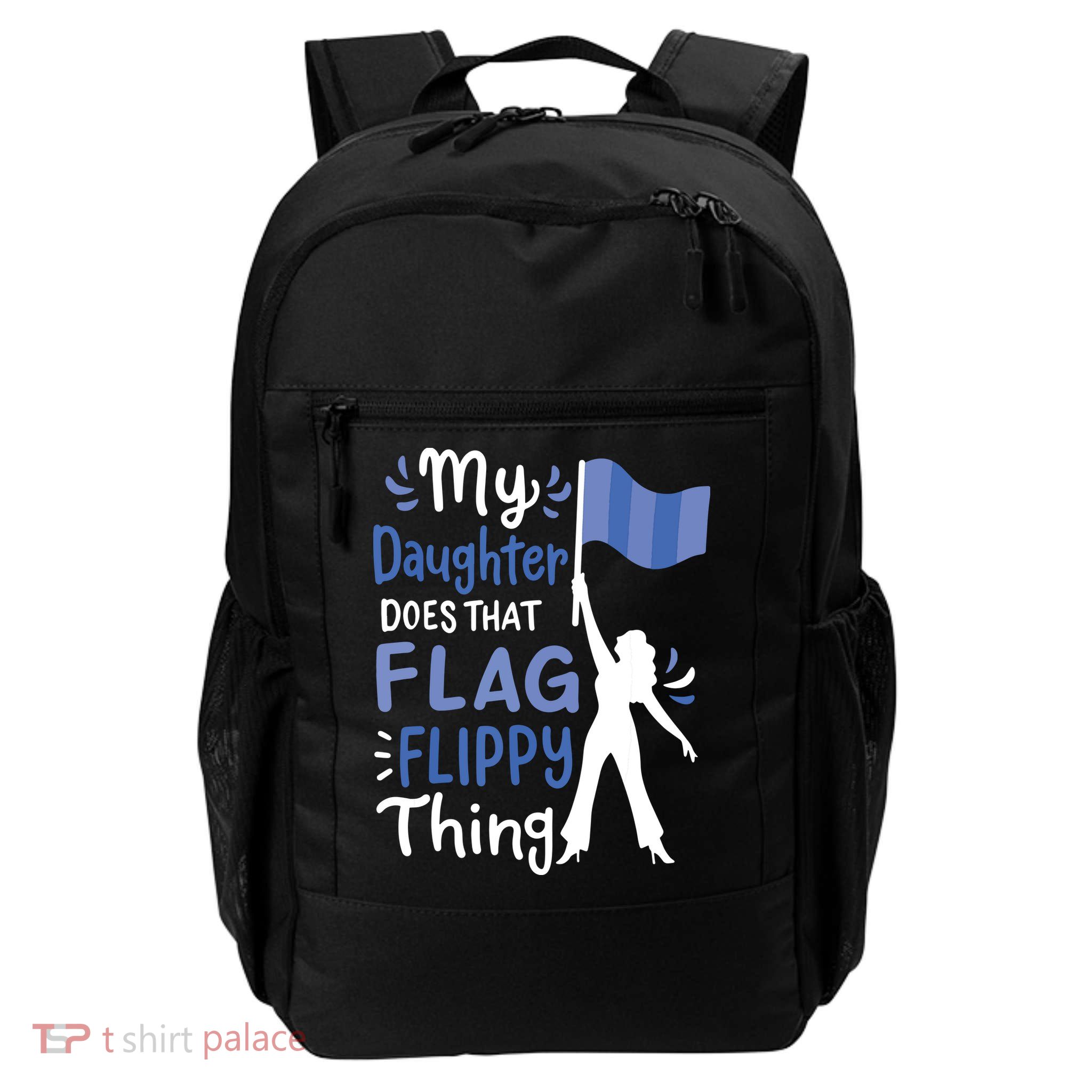 Color Guard Dad Mom Parents Daily Commute Backpack
