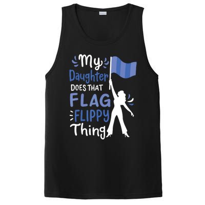 Color Guard Dad Mom Parents PosiCharge Competitor Tank