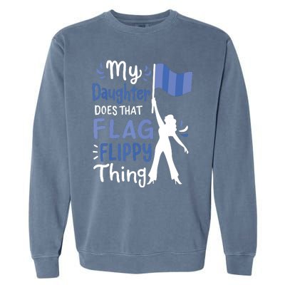 Color Guard Dad Mom Parents Garment-Dyed Sweatshirt