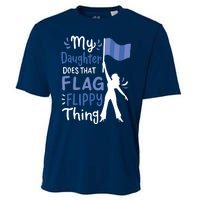 Color Guard Dad Mom Parents Cooling Performance Crew T-Shirt