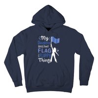 Color Guard Dad Mom Parents Hoodie