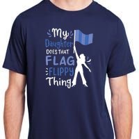 Color Guard Dad Mom Parents Adult ChromaSoft Performance T-Shirt