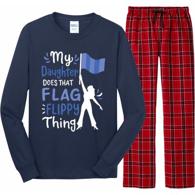 Color Guard Dad Mom Parents Long Sleeve Pajama Set