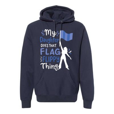 Color Guard Dad Mom Parents Premium Hoodie