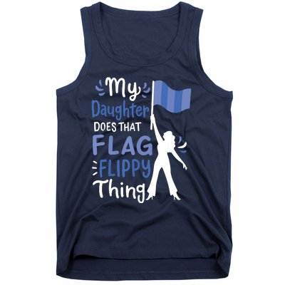 Color Guard Dad Mom Parents Tank Top