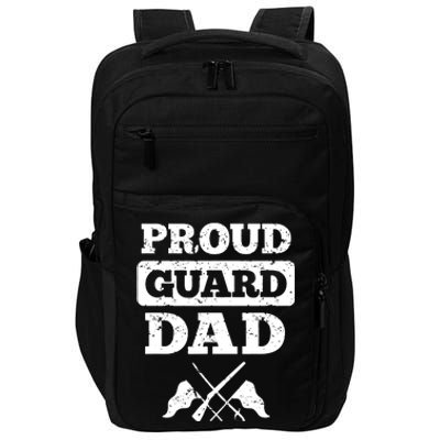 Color Guard Dad Proud Guard Dad Impact Tech Backpack