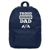 Color Guard Dad Proud Guard Dad 16 in Basic Backpack