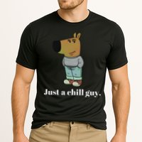 Chill Guy Dog Funny Chill Guy Meme Cooling Performance Crew T-Shirt