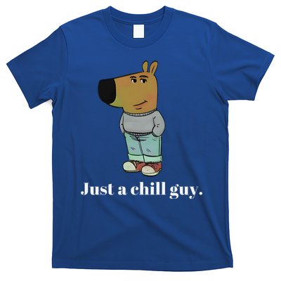 Chill Guy Dog Funny Chill Guy Meme T-Shirt