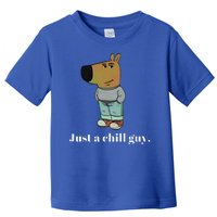 Chill Guy Dog Funny Chill Guy Meme Toddler T-Shirt