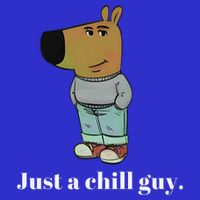 Chill Guy Dog Funny Chill Guy Meme Zip Tote Bag
