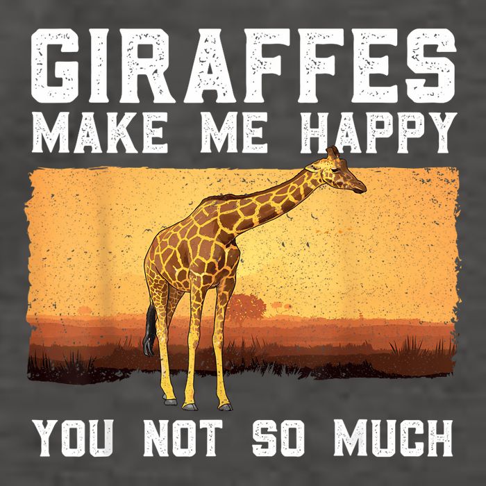 Cute Giraffe Design For Women Adult Safari Giraffe Lover Vector Backpack