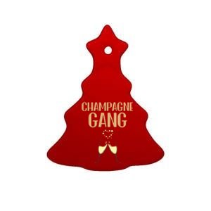 Champagne Gang Day Ing Beach Brunch Top Gift Ceramic Tree Ornament