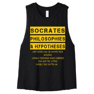 Classic Golden Era 90s Hiphop Rap Music Women's Racerback Cropped Tank