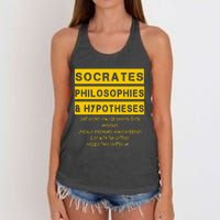 Classic Golden Era 90s Hiphop Rap Music Women's Knotted Racerback Tank