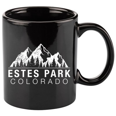 Colorado Gift Estes Park Gift 11oz C Handle Ceramic Mug