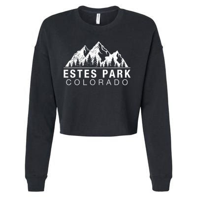 Colorado Gift Estes Park Gift Cropped Pullover Crew