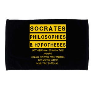 Classic Golden Era 90s Hiphop Rap Music Quote Microfiber Hand Towel