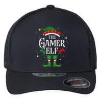 Christmas Gamer Elf Matching Family Group The Gamer Elf Flexfit Unipanel Trucker Cap