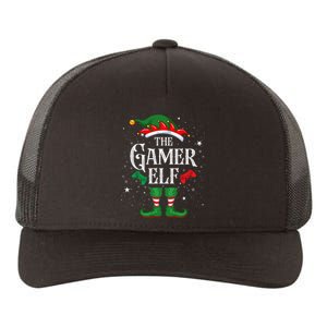 Christmas Gamer Elf Matching Family Group The Gamer Elf Yupoong Adult 5-Panel Trucker Hat