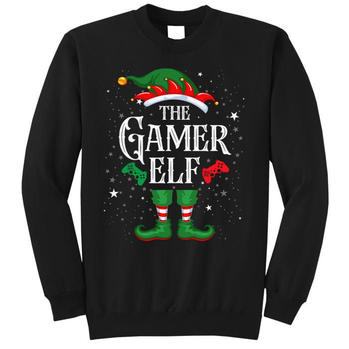 Christmas Gamer Elf Matching Family Group The Gamer Elf Sweatshirt