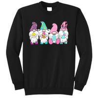 cute Gnome Easter Egg Hunting And Basket Tall Sweatshirt