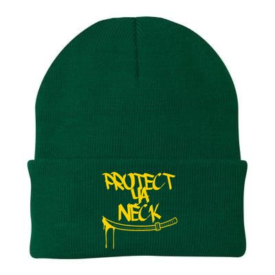 Classic Golden Era 90s Hiphop Music Quote Protect Knit Cap Winter Beanie