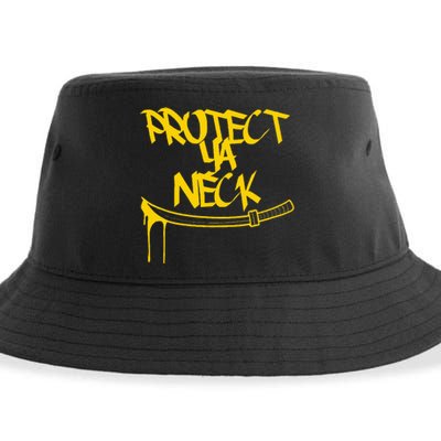 Classic Golden Era 90s Hiphop Music Quote Protect Sustainable Bucket Hat