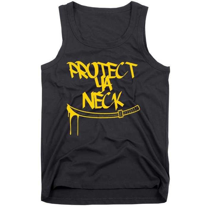 Classic Golden Era 90s Hiphop Music Quote Protect Tank Top