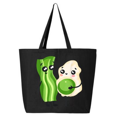 Cute Green Eggs Ham Smile Face Brunch Breakfast Costume 25L Jumbo Tote