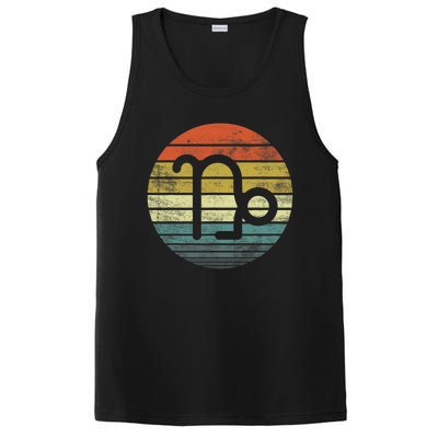 Capricorn Gifts Funny Sunset Zodiac Sign Birthday PosiCharge Competitor Tank