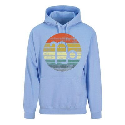 Capricorn Gifts Funny Sunset Zodiac Sign Birthday Unisex Surf Hoodie