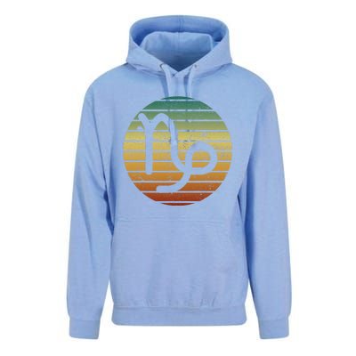 Capricorn Gifts Funny Sunset Zodiac Sign Birthday Unisex Surf Hoodie