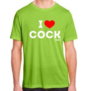 Cute Gift Funny I Love Cocktails Ing Pun Gift Adult ChromaSoft Performance T-Shirt