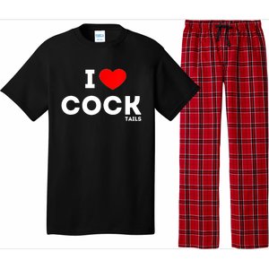 Cute Gift Funny I Love Cocktails Ing Pun Gift Pajama Set