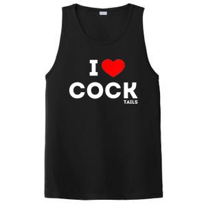 Cute Gift Funny I Love Cocktails Ing Pun Gift PosiCharge Competitor Tank