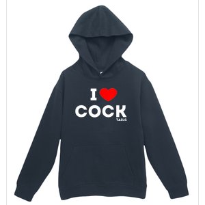 Cute Gift Funny I Love Cocktails Ing Pun Gift Urban Pullover Hoodie