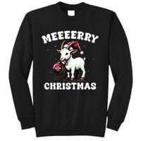 Christmas Goat Farm Animal Christmas Tall Sweatshirt