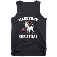 Christmas Goat Farm Animal Christmas Tank Top