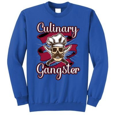 Culinary Gangster Funny Restaurant Cook Chef Cute Gift Sweatshirt