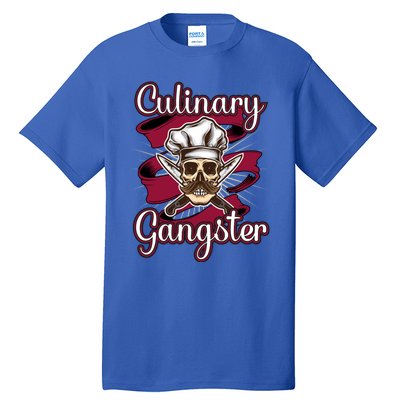 Culinary Gangster Funny Restaurant Cook Chef Cute Gift Tall T-Shirt